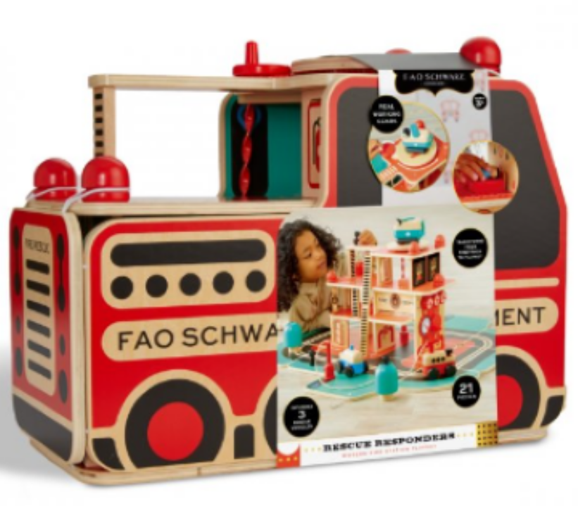 FAO슈와츠 원목 소방구조대