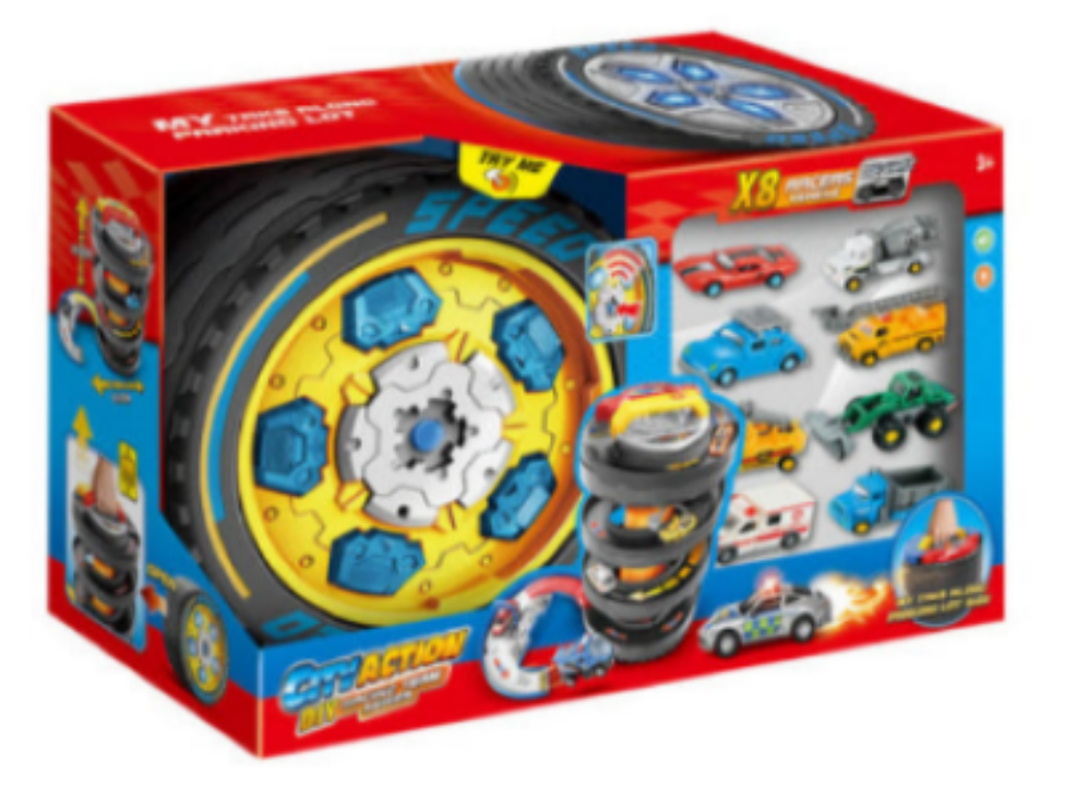 스냅키즈 타이어 주차타워