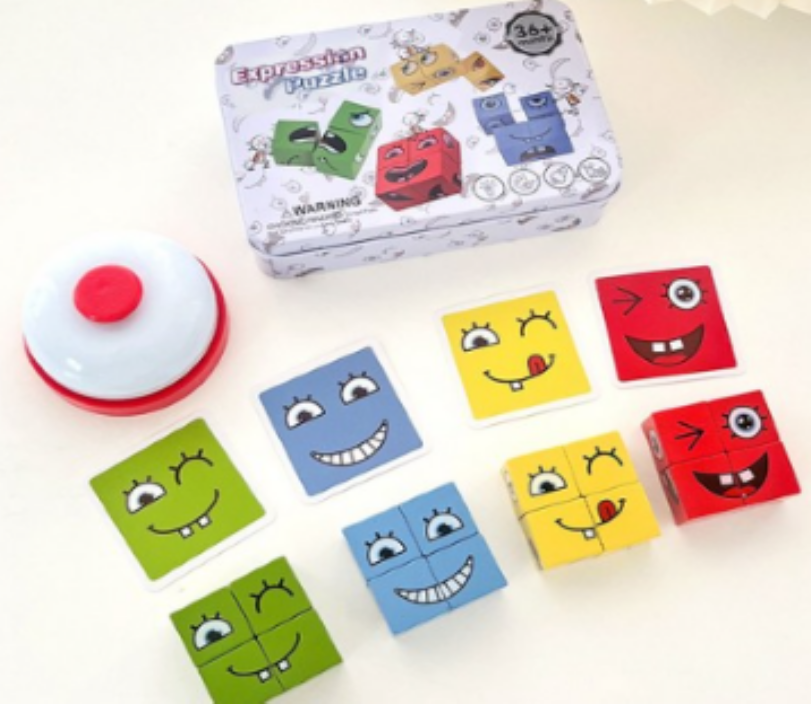 루빅큐브 페이스 표정맞추기