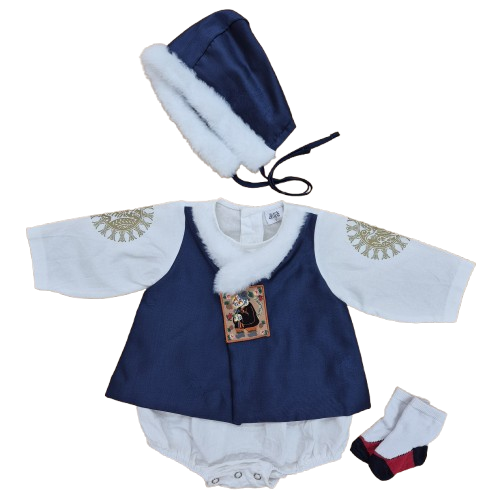 백일의상-한복 연지곤지겨울(남아)